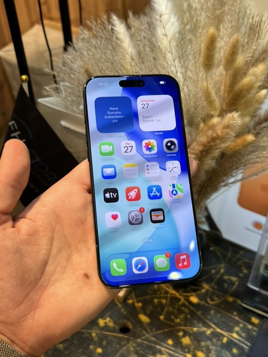 IPhone 16 Pro Max, Black Titanium, Face ID — Apple iPhone, Bakı (7)