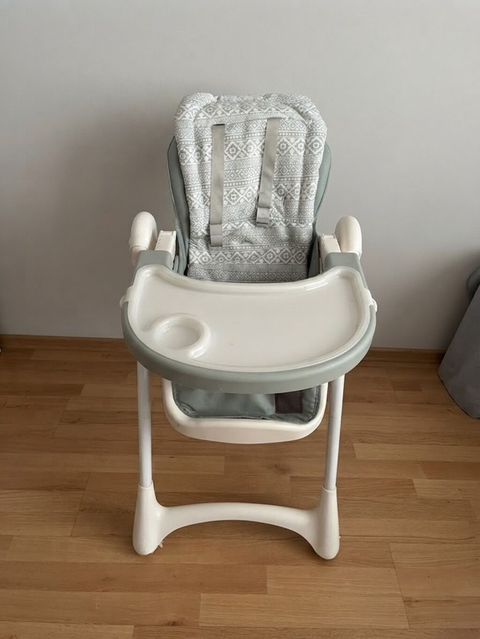 Uşaq yemək stulu – Kidilo - Rəng: boz/açıq boz kombinasiyası, etno — Bakı