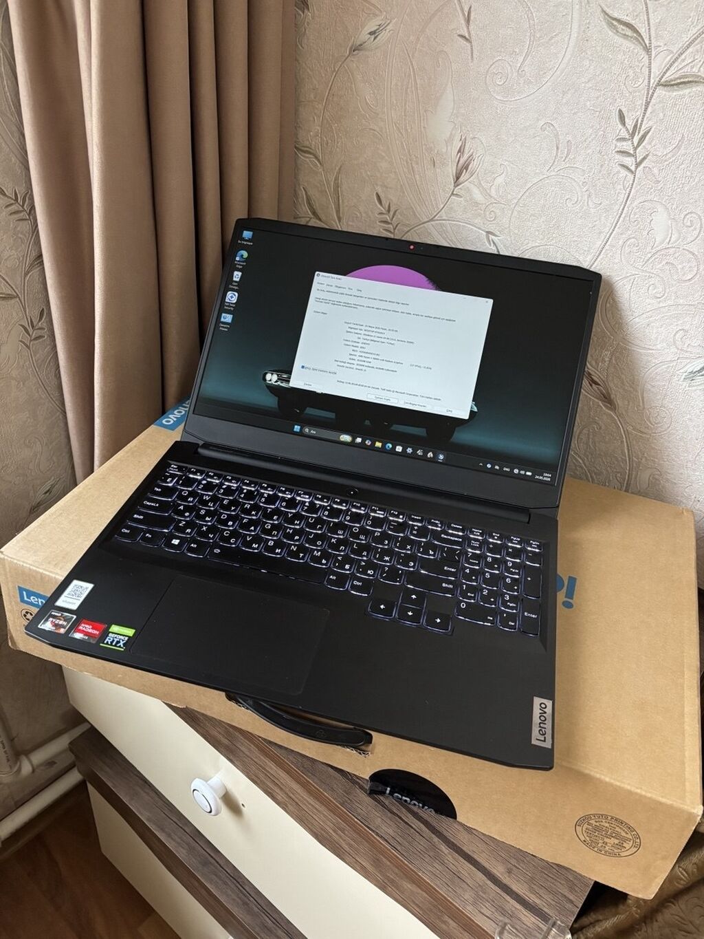 Lenovo oyun/qrafik noutbuku Texniki göstəricilər: - Prosessor: AMD — Lenovo, Bakı (6)