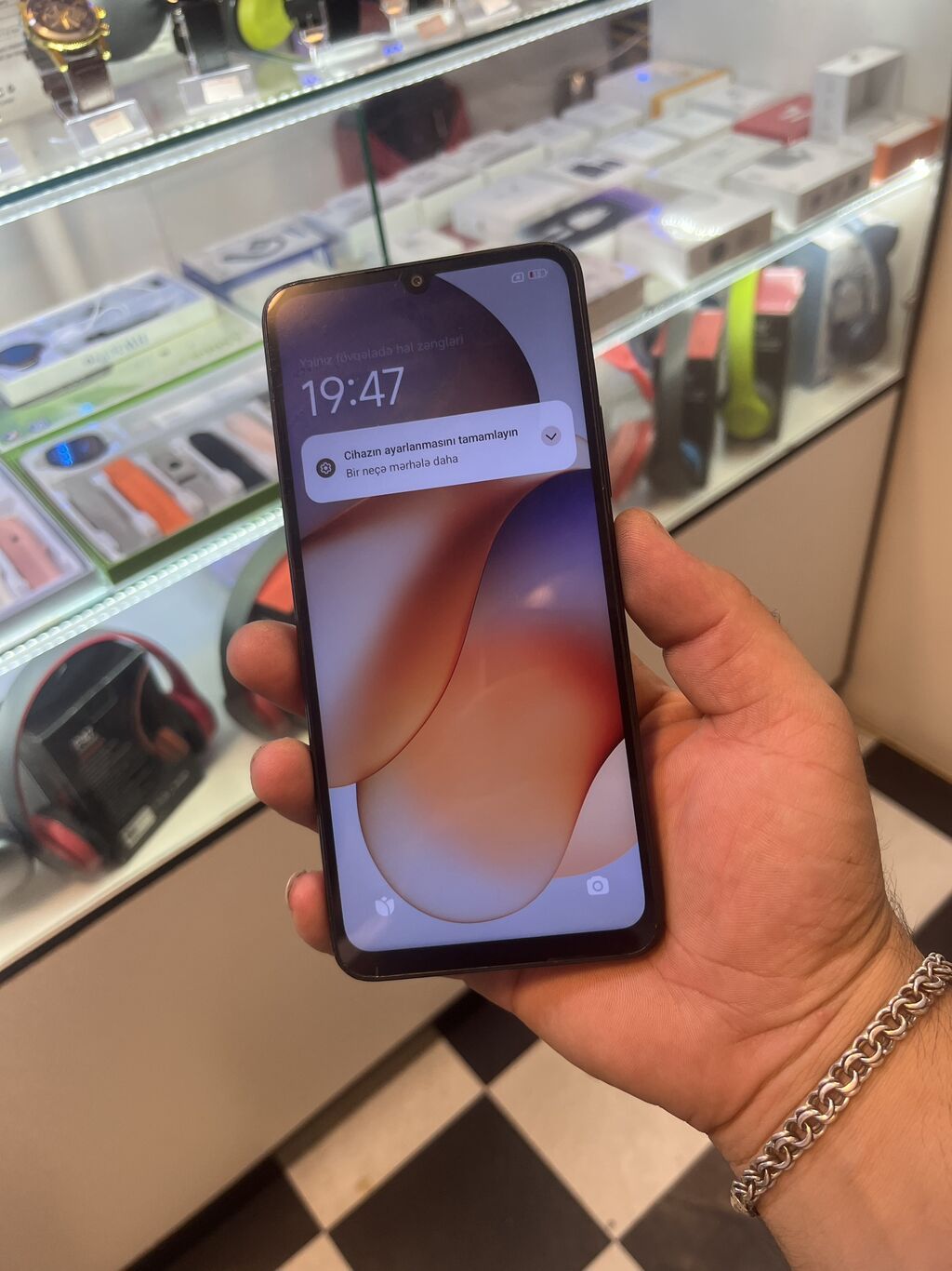 Redmi 13C, 128 GB, rəng - Boz, Zəmanət, Barmaq izi, İki sim kartlı — Elektronika, Gəncə (2)