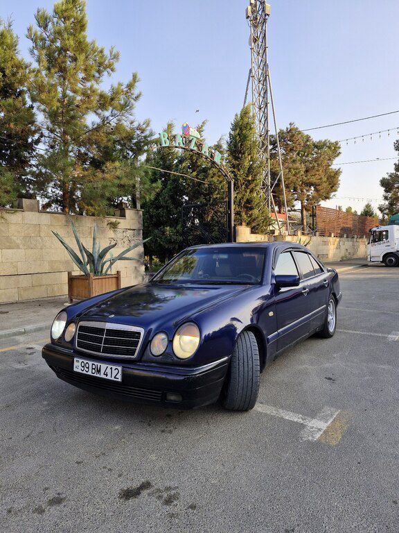 Mercedes E 220, 2.2 L, 1999 il, 353 000 km — Avtomobillər, Şirvan (6)
