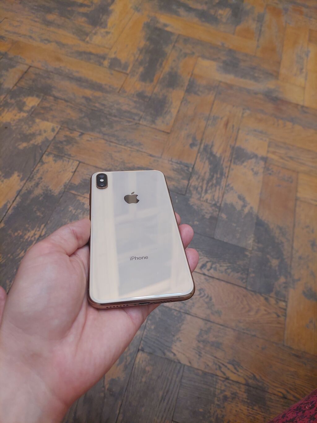 IPhone Xs Max, 64 GB, Desert Titanium, Zəmanət, Simsiz şarj, Sənədlərlə — Apple iPhone, Bakı (6)