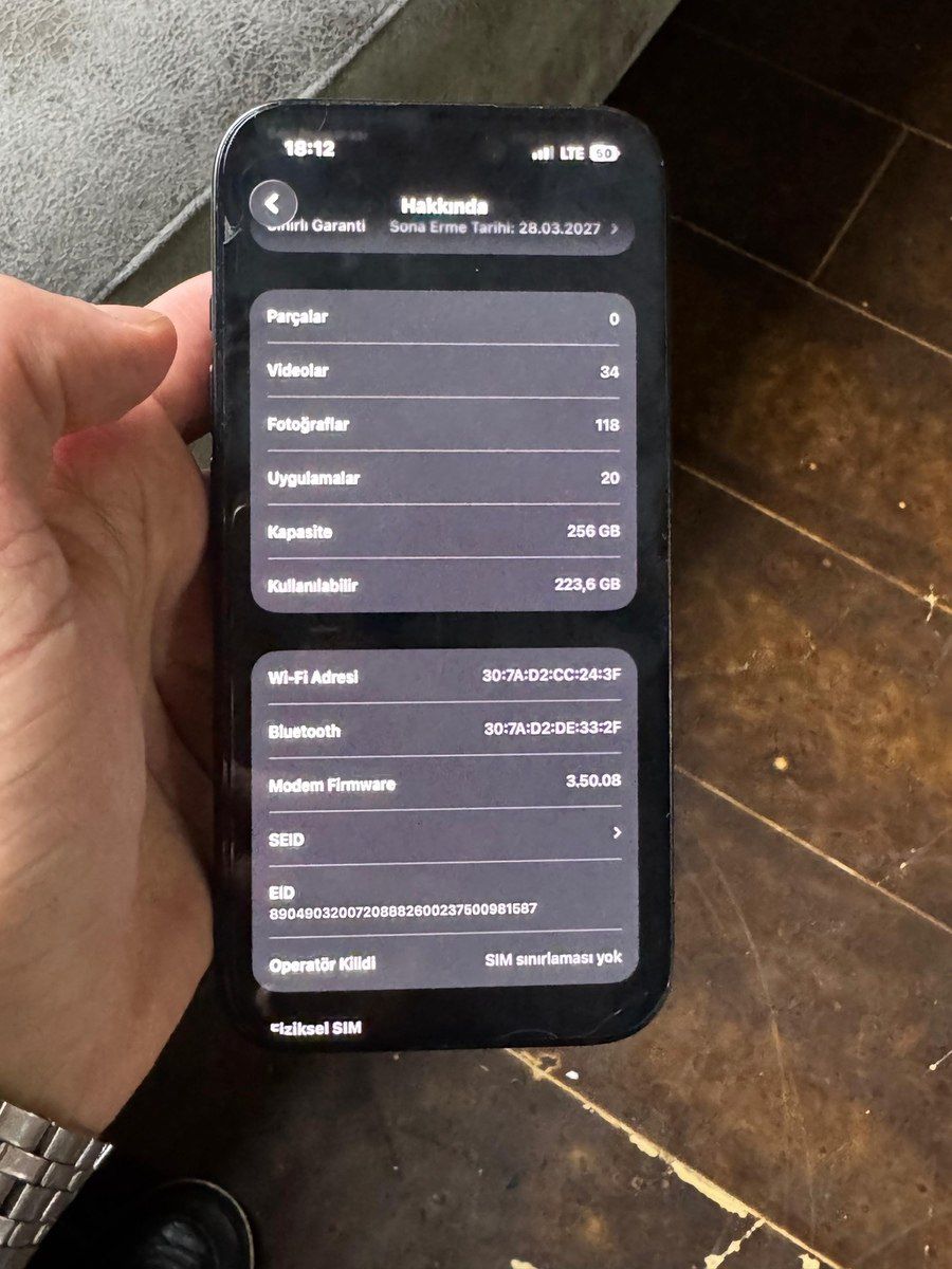Apple iPhone 15 Black 256GB/6GB — Smartfonlar, Quba (6)