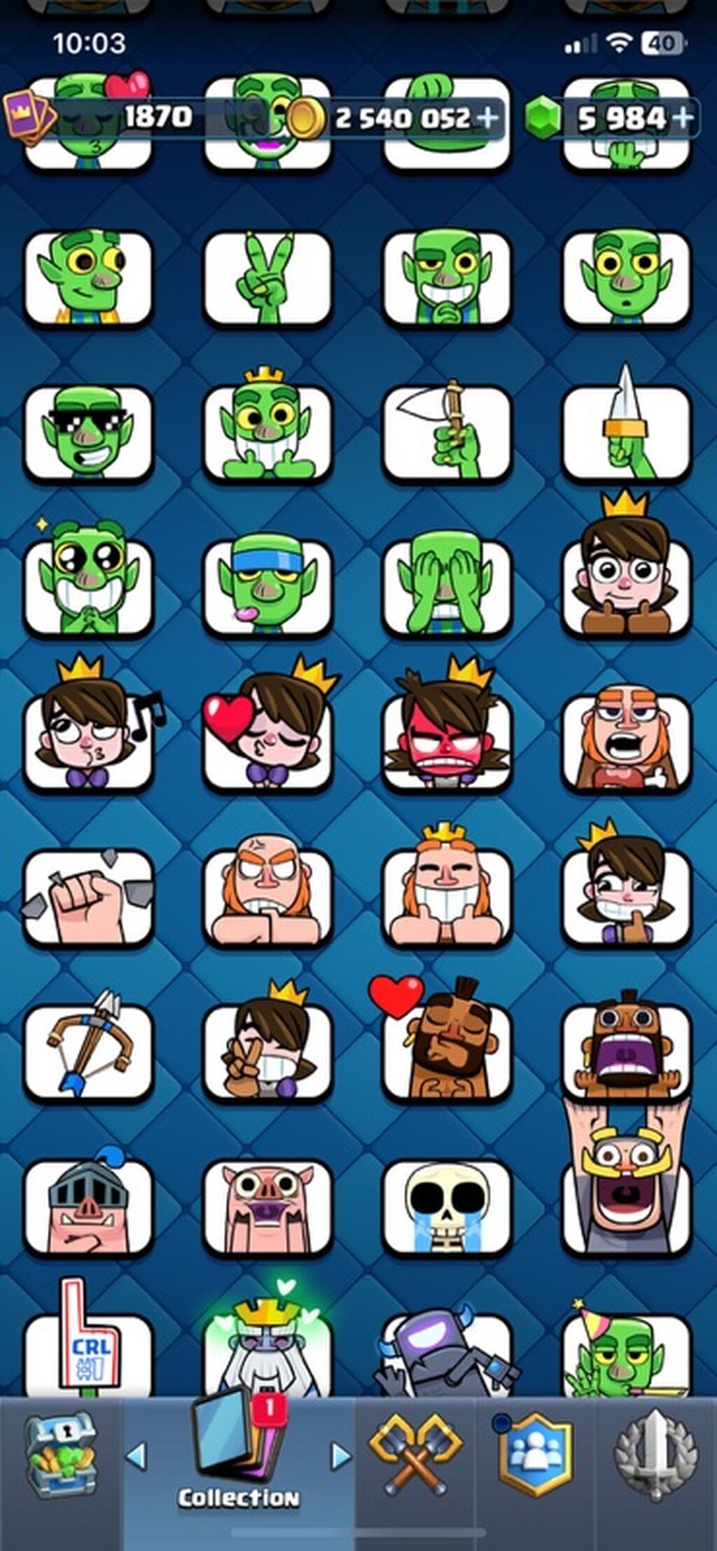Məhsul: Clash Royale oyun hesabı Xüsusiyyətlər: - Kral Səviyyəsi: 16 — Oyun dəstləri, Bakı (4)