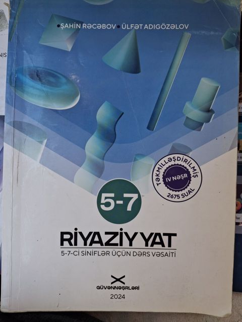 Riyaziyyat 5-ci sinif, 2024 il — Bakı