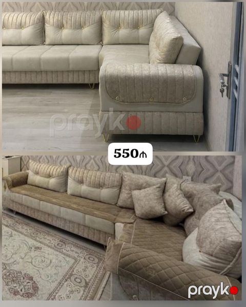 *550₼ Künc divan Satılır*‼ Açılır baza var yeni kimidir — Bakı