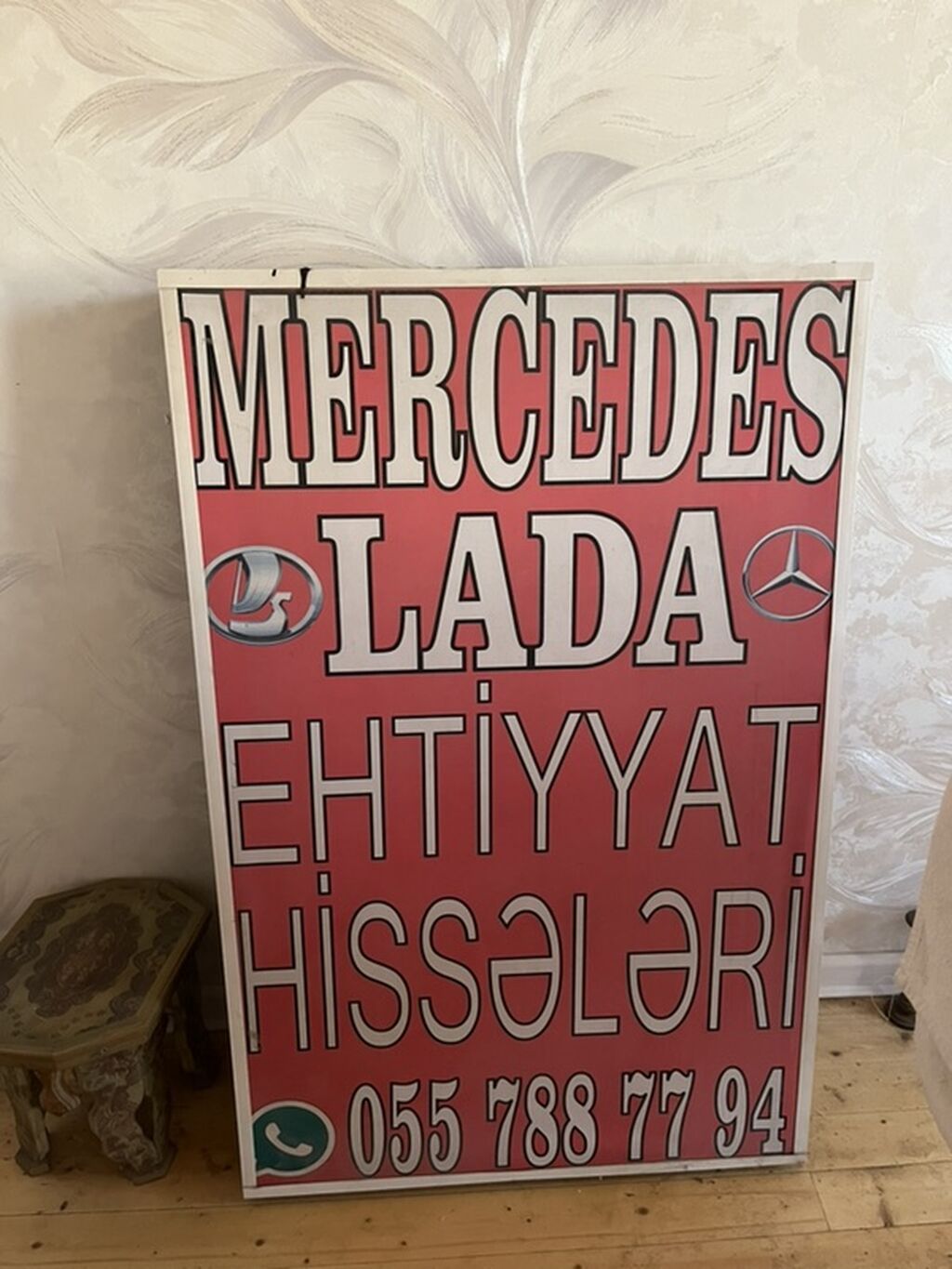 Məhsul: Mağaza üçün reklam lövhələri Təsvir: Deyerinden qat qat asagi — Mallar, Xırdalan (2)