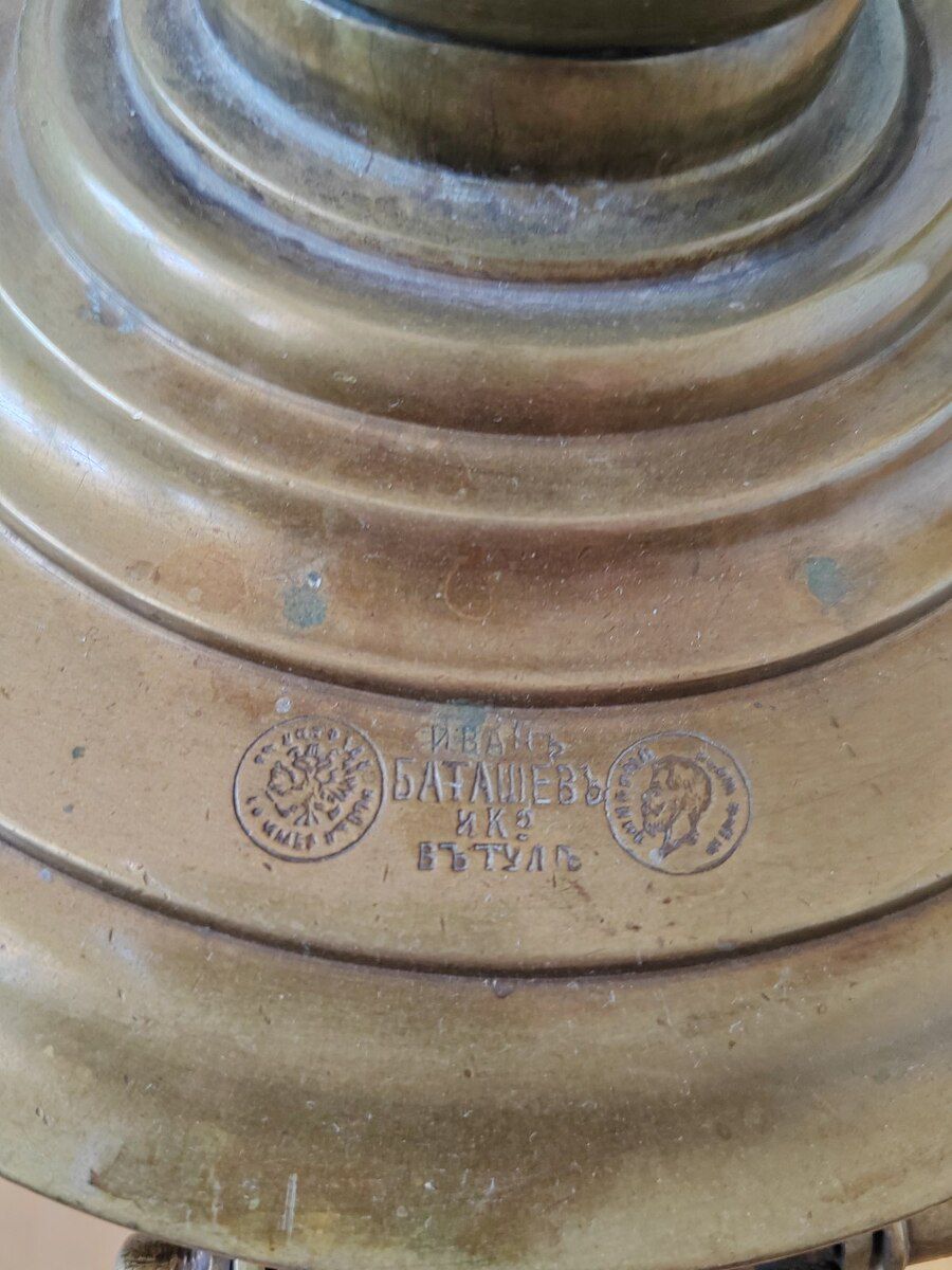 Möhürlü latun samovar — Ev texnikası, Bakı (2)