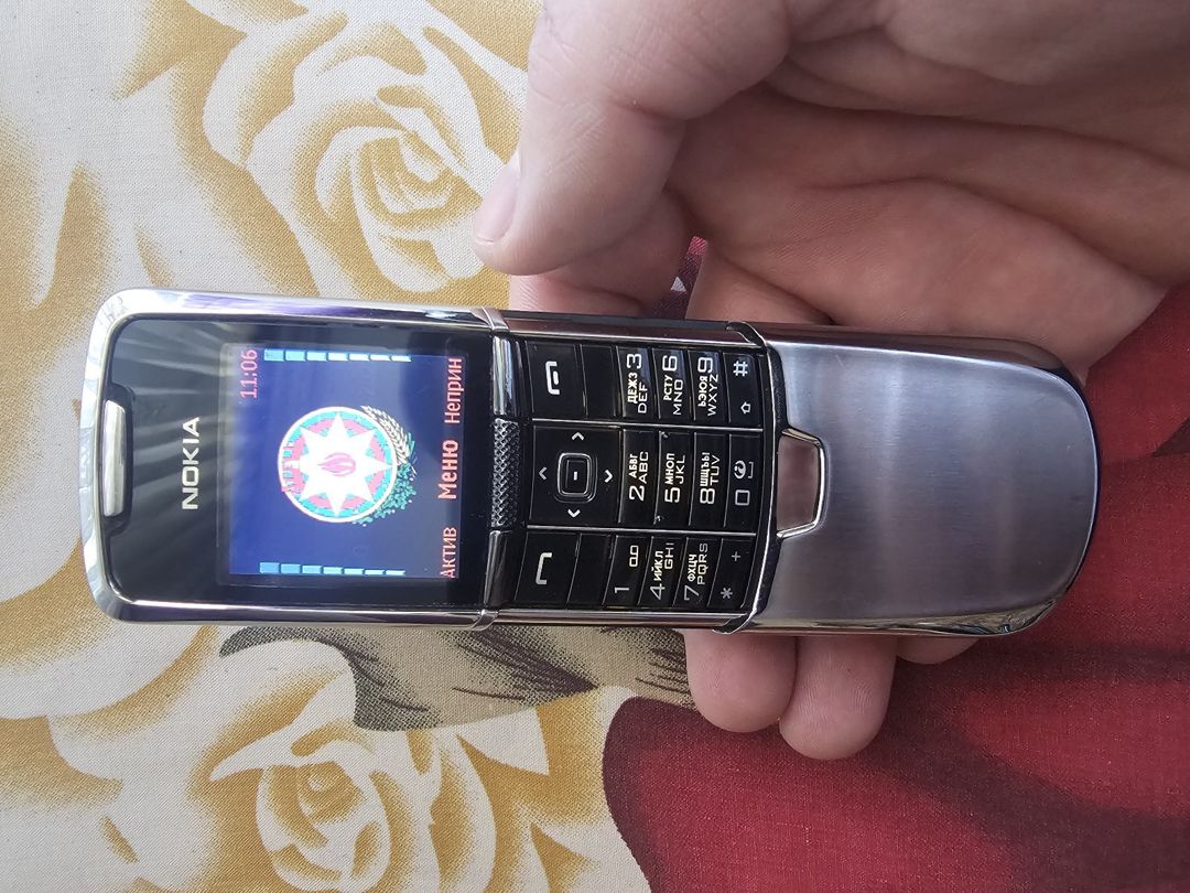 Nokia 8800 Silver — Smartfonlar, Bakı (7)