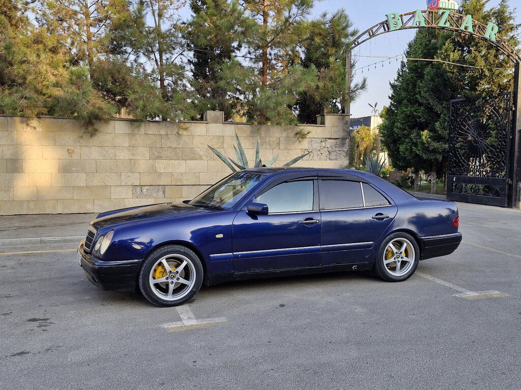Mercedes E 220, 2.2 L, 1999 il, 353 000 km — Avtomobillər, Şirvan (10)