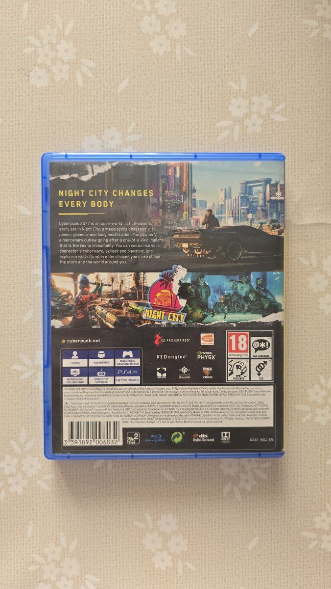 Ps4 üçün Cyberpunk 2077 oyunu — Elektronika, Bakı (4)