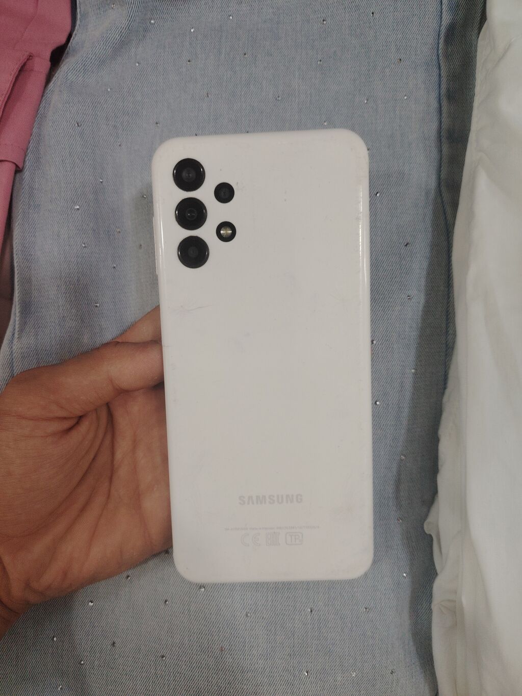 Samsung Galaxy A32, 64 GB, rəng - Ağ, Barmaq izi — Samsung, Masazır (2)