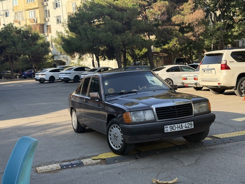 Mercedes 190, 2.0 L, 1991 il, 245 450 km — Avtomobillər, Bakı (5)