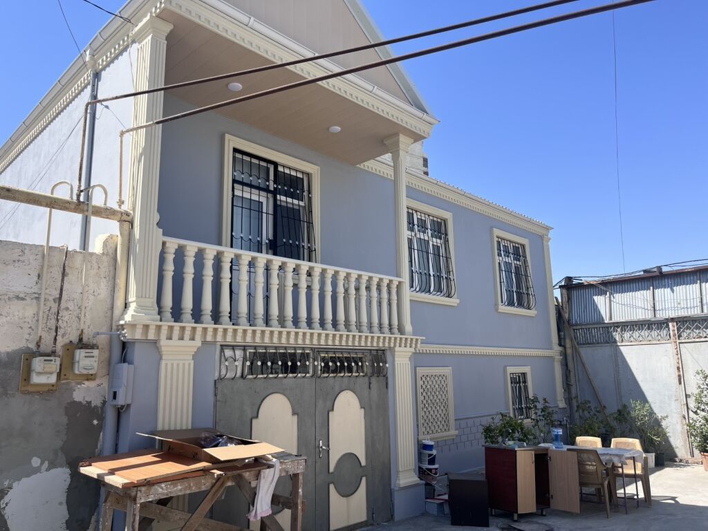 Fasad üçün dekorativ işləmə və üzlük xidməti - Material: yüngül — Fasad işləri, Novxanı
