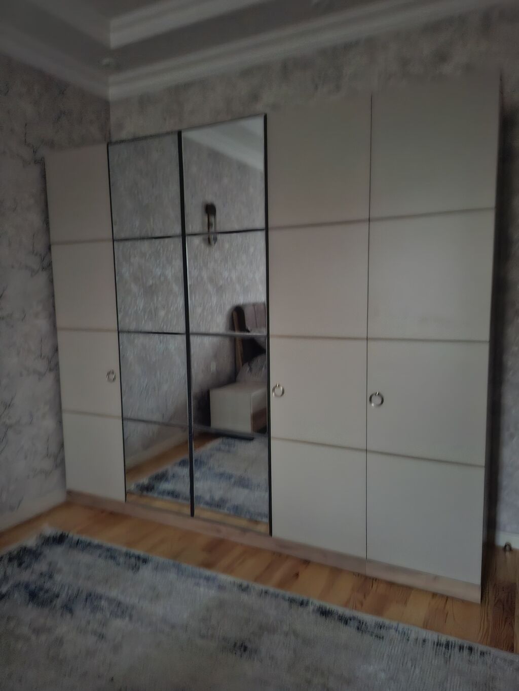 Yataq otağı mebel dəsti - Geniş dolab: Ön hissəsi iki ədəd tam boy — Mebel, Bakı (2)