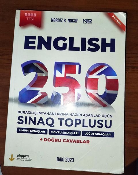 Məhsul: “English 250 – Buraxılış imtahanlarına hazırlaşanlar üçün — Bərdə