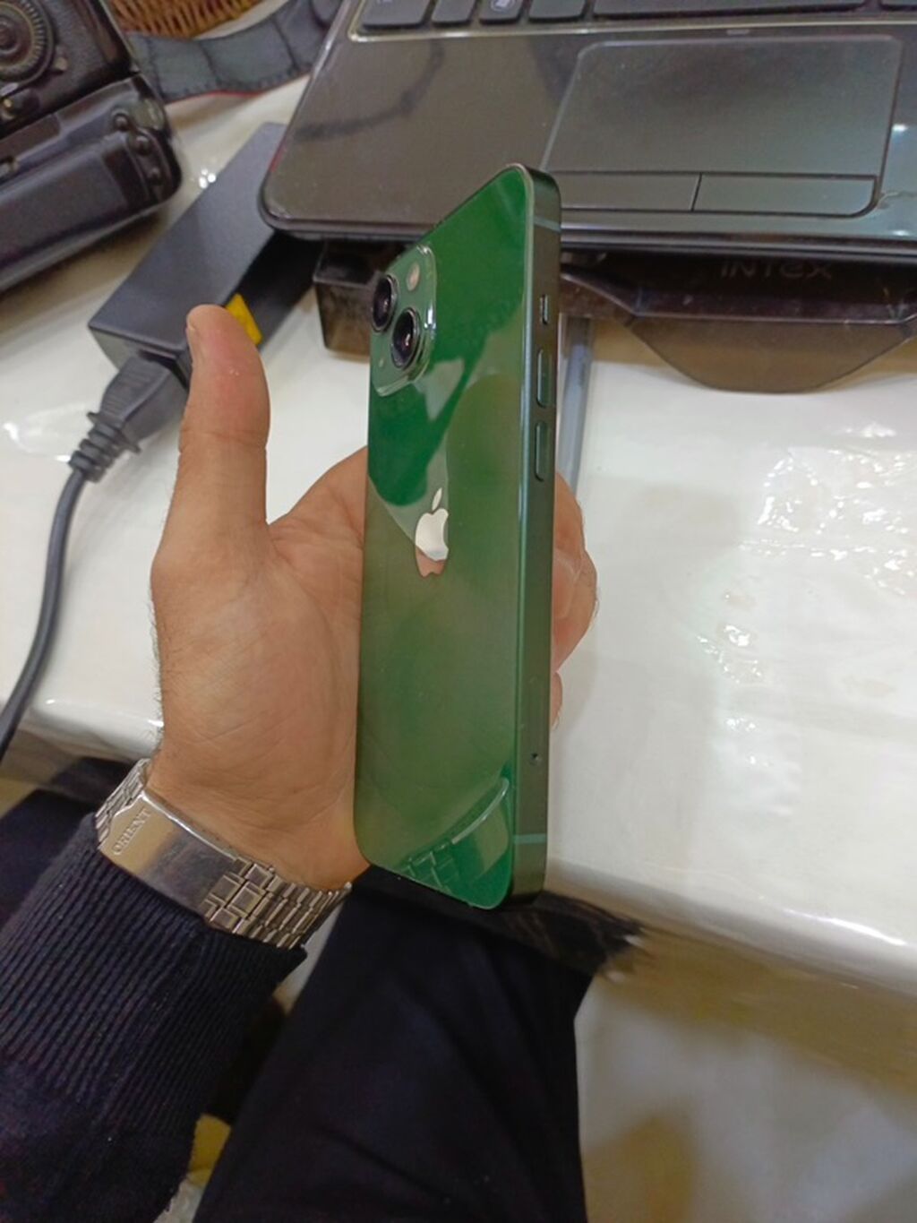 IPhone 13, Yaşıl — Apple iPhone, Gəncə (3)