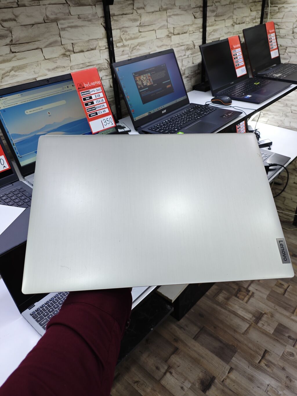 Lenovo 15.6" noutbuk - Prosessor: Intel Celeron N4120 - RAM: 4 GB — Lenovo, Bakı (3)