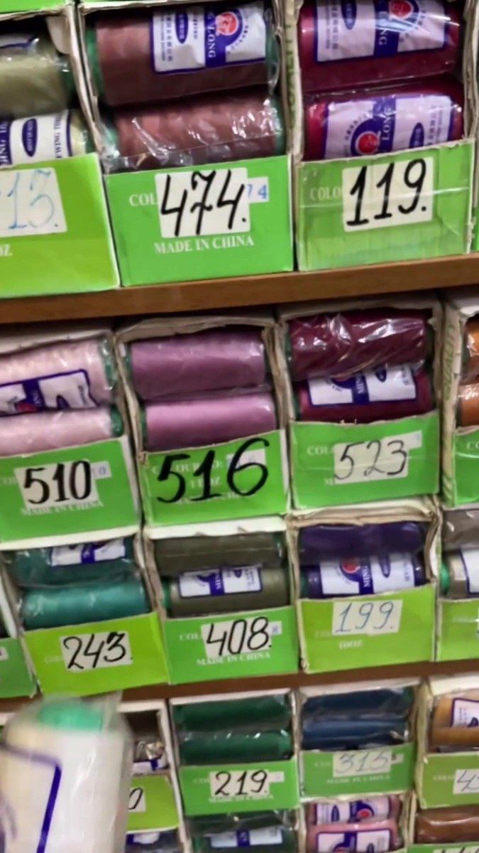 Tikiş və overlok sapları — Mallar, Bakı (10)