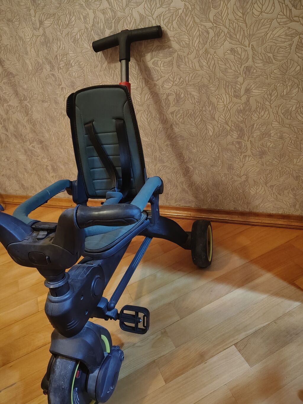 Uşaq üçtəkərli velosipedi – valideyn idarəetmə tutacağı ilə - Tiplər — Uşaq velosipedləri, Bakı (3)