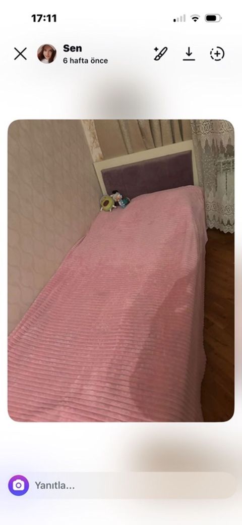 Tək nəfərlik çarpayı - Ölçü: təxmini 90x190 sm (tək nəfərlik) — Masazır