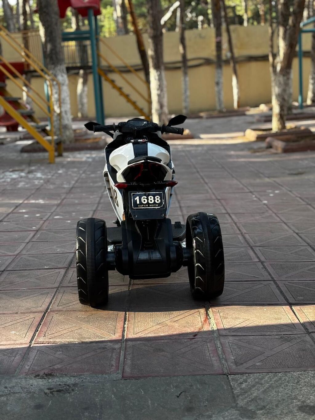Uşaq üçün elektrikli üçtəkərli motosiklet - Model: “New Youth 08” — Oyuncaqlar, Bakı (3)