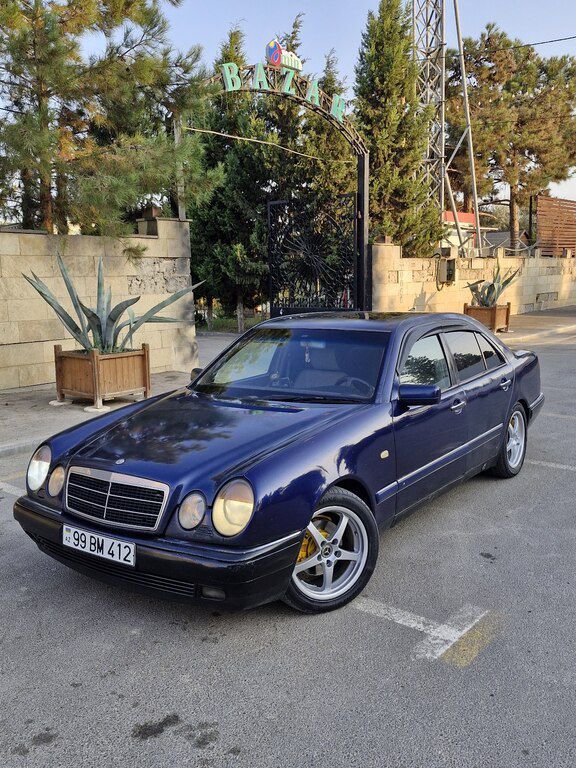 Mercedes E 220, 2.2 L, 1999 il, 353 000 km — Avtomobillər, Şirvan (5)