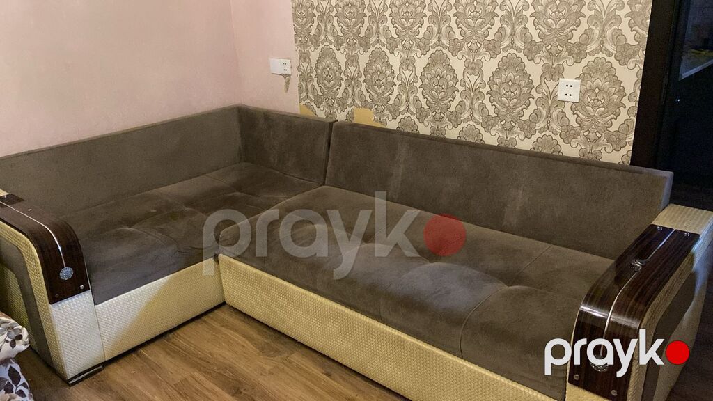 L formalı açılıb-bağlanan künc divanı - Mexanizm: Çekmece tipli — Mebel, Bakı (4)