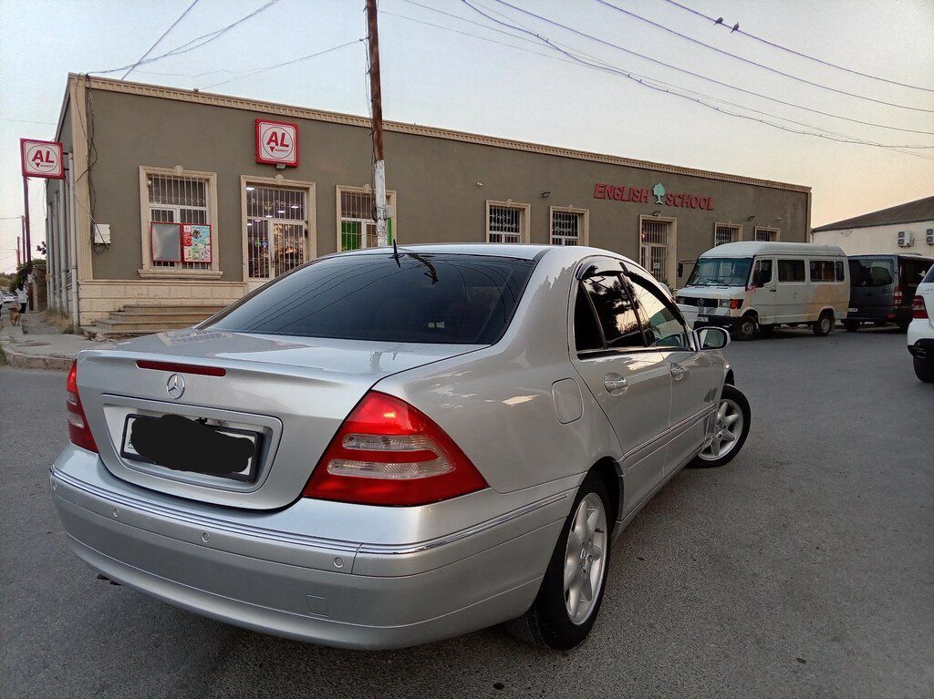 Mercedes C 240, 2.6 L, 2000 il, 296 000 km — Avtomobillər, Bakı (8)