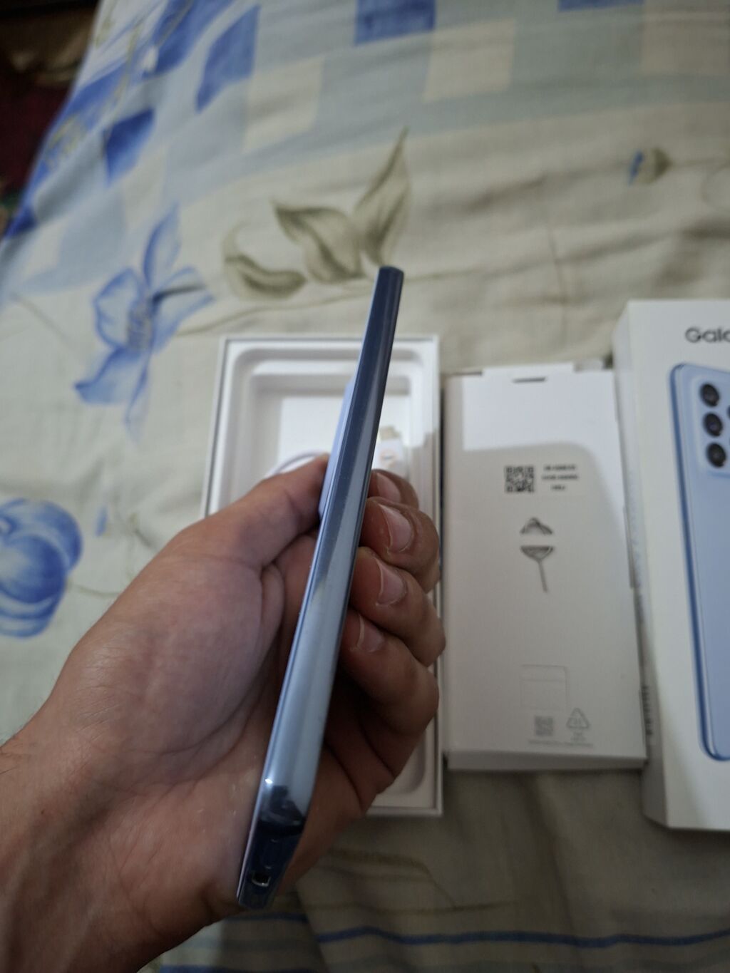 Samsung Galaxy A53 5G, 128 GB, rəng - Mavi, Sənədlərlə — Samsung, Bakı (5)