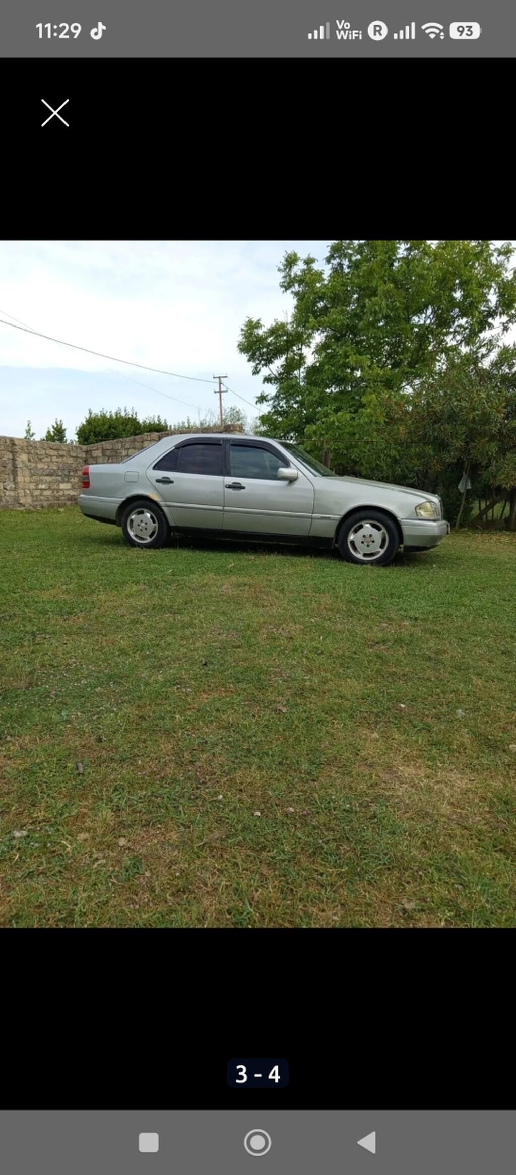Mercedes-Benz C 180: 1.8 l 1994 il Sedan — Avto, Astara (3)