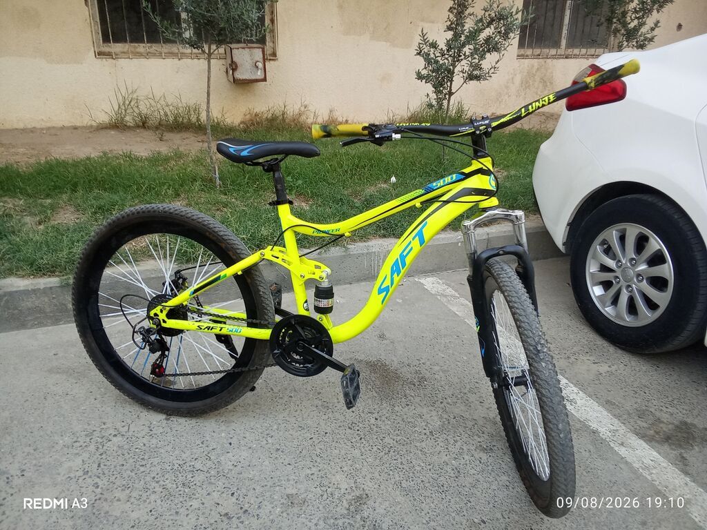 Saft Pioneer 500 dağ velosipedi qrafik yazılar (Saft, Pioneer 500) — Dağ velosipedləri, Masazır (4)
