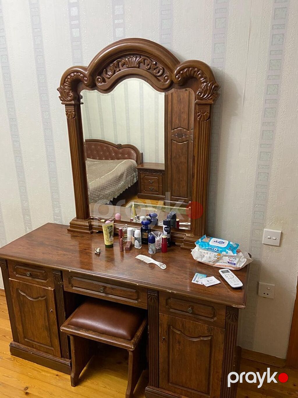Klassik üslubda yataq otağı mebel dəsti (qiymət ümumi dəstə aiddir) — Mebel, Bakı (2)