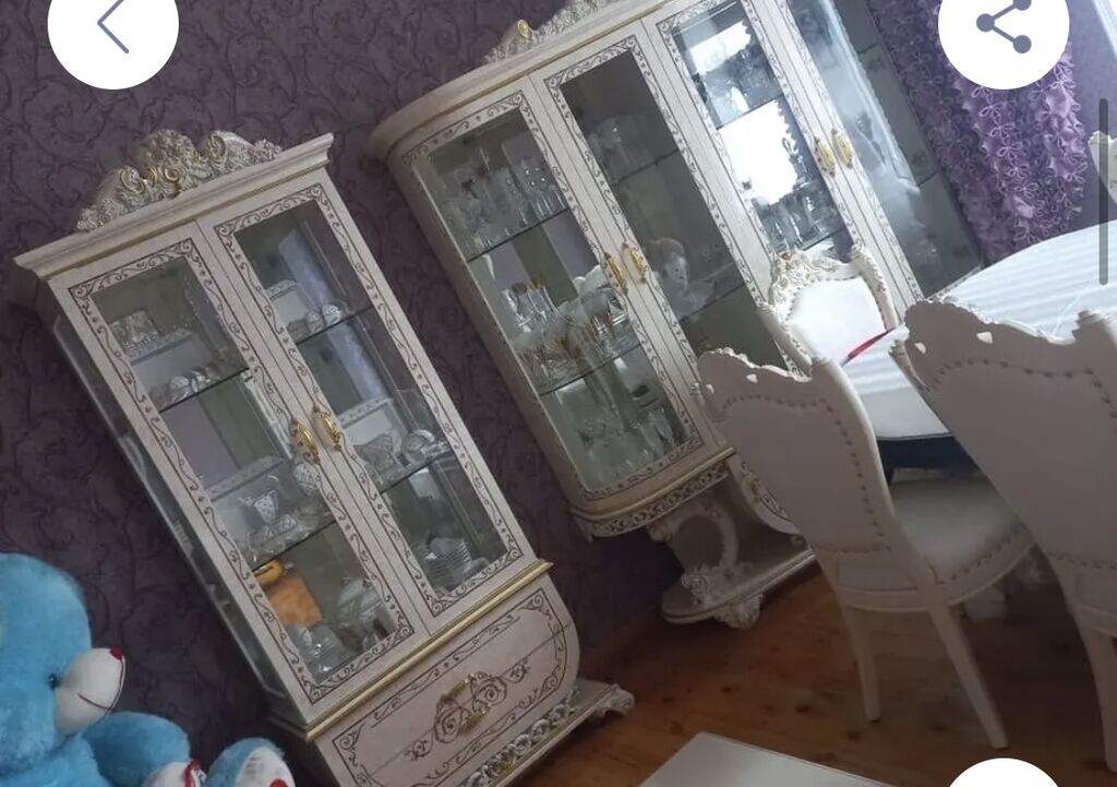 Klassik üslubda qonaq otağı mebel dəsti istifade olunmayib yalniz taxt — Mebel, Bakı (2)