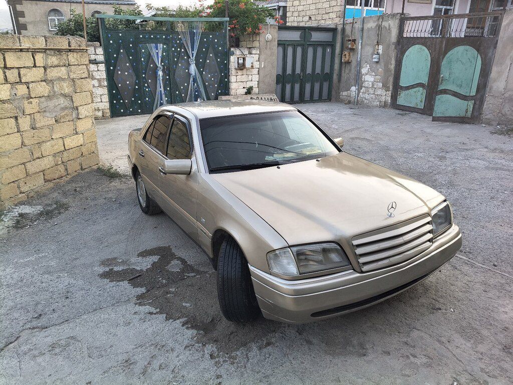 Mercedes C 220, 2.2 L, 1995 il, 420 000 km — Avtomobillər, Bakı (4)