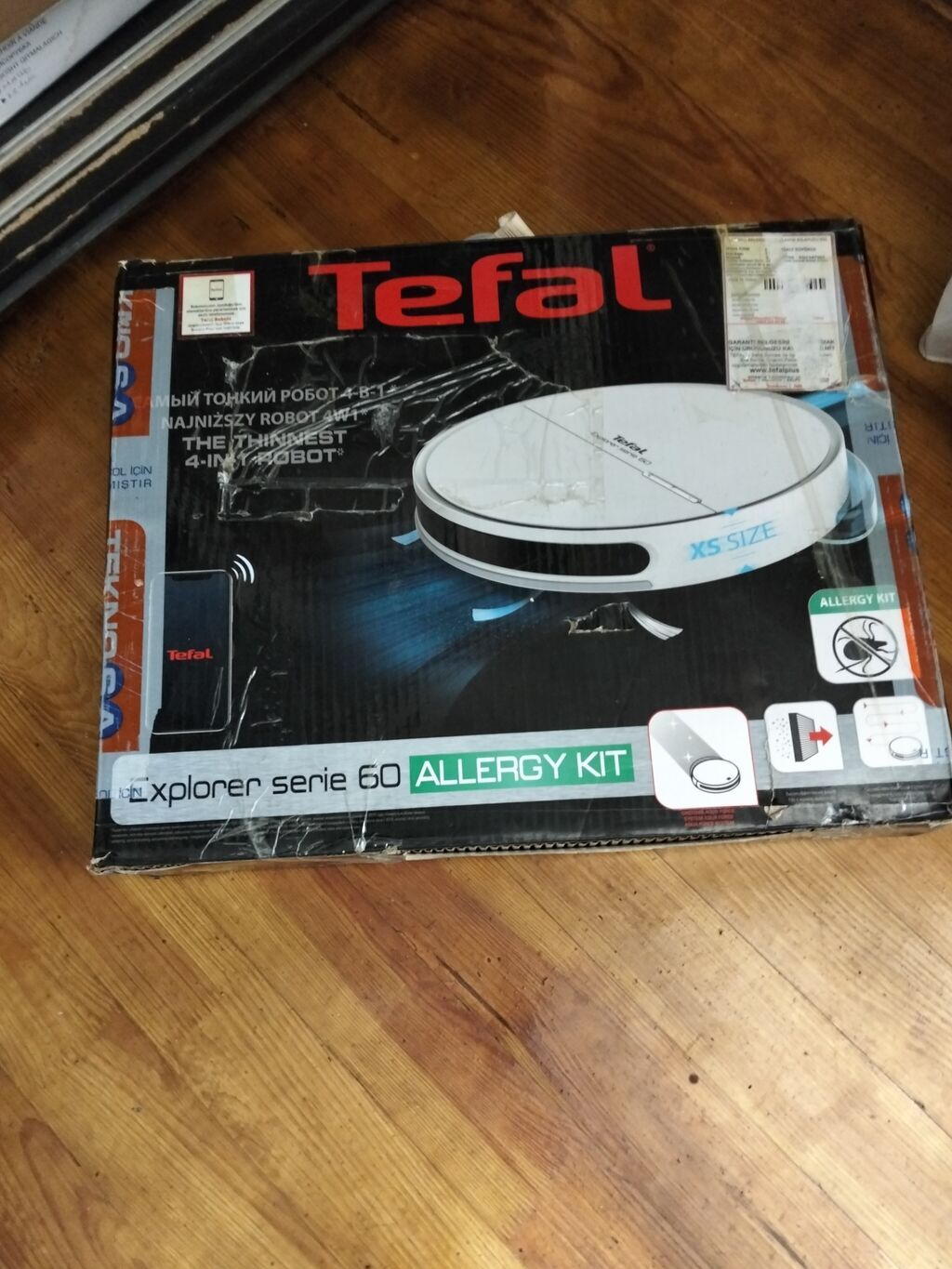Tefal Explorer Serie 60 – Allergy Kit robot tozsoran Xüsusiyyətlər — Elektronika, Saray (2)