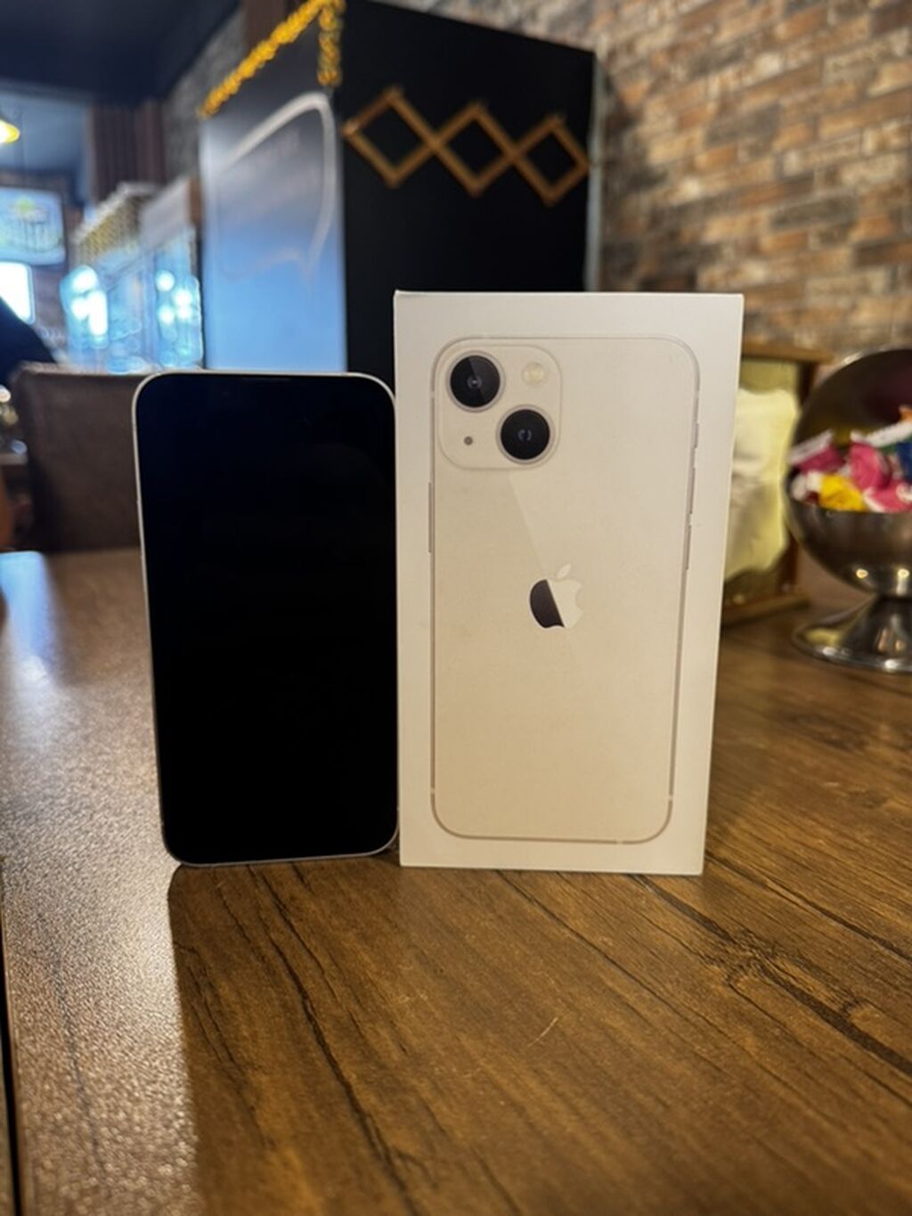 IPhone 13 mini, 128 GB, Ağ, Face ID — Apple iPhone, Gədəbəy (2)