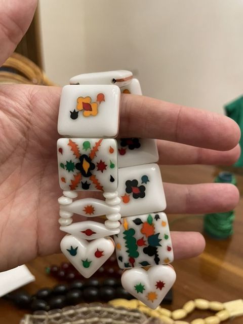 Köhnə əl işi təsbeh — Bakı