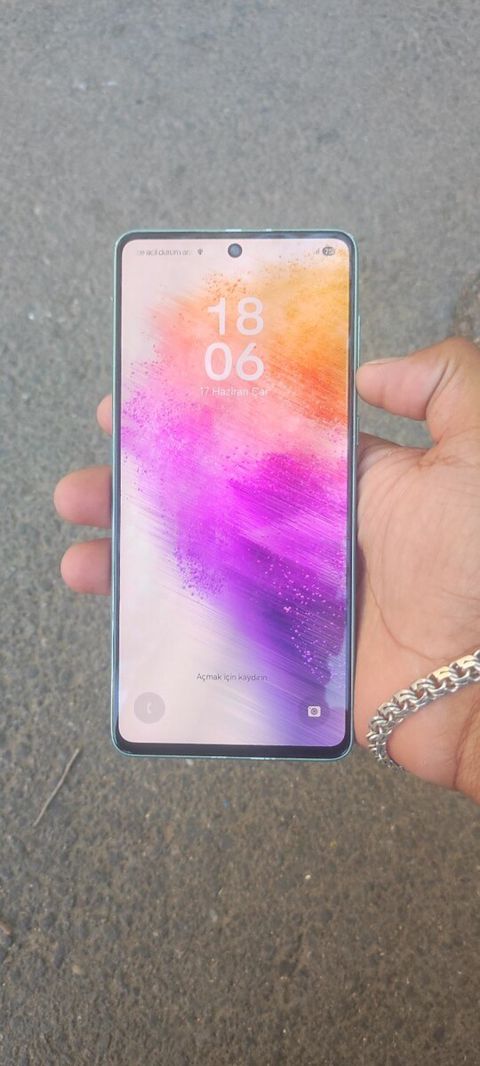 Samsung Galaxy A73 5G Mint 256GB/8GB — Bakı