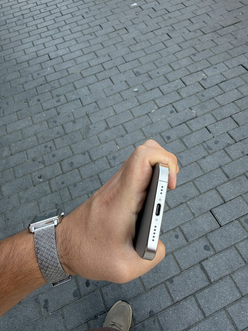 IPhone 16 Pro, 256 GB, Natural Titanium, Zəmanət, Face ID — Apple iPhone, Bakı (5)