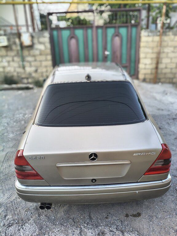 Mercedes C 220, 2.2 L, 1995 il, 420 000 km — Avtomobillər, Bakı (6)