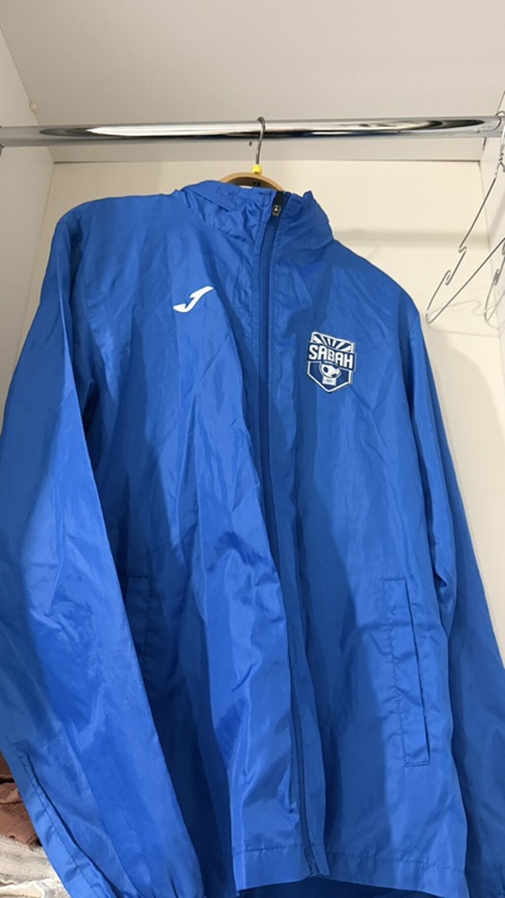 Joma “Sabah FK” rəsmi loqolu yüngül küləkkeçirməz jaket - Rəng: kral — Kurtkalar, Bakı (2)