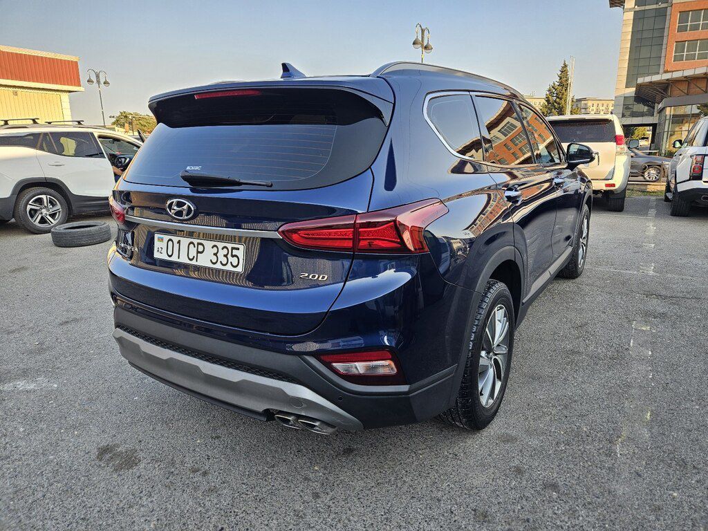 Hyundai Santa Fe, 2.0 L, 2019 il, 19 000 km — Avtomobillər, Bakı (9)