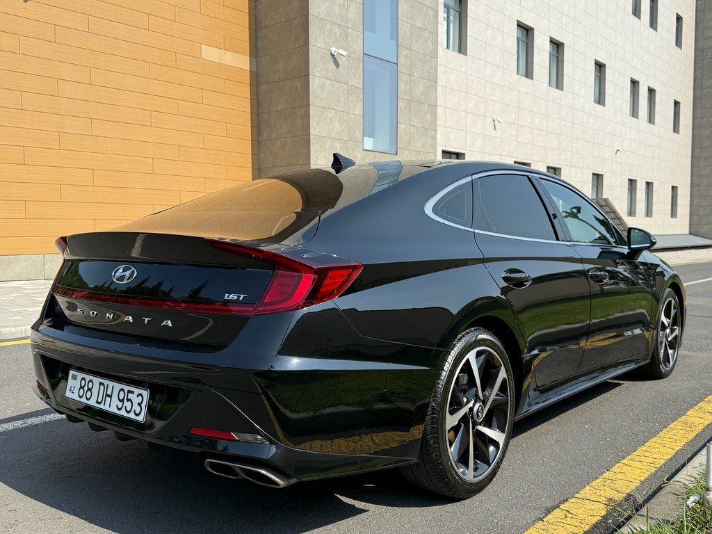 Hyundai Sonata, 1.6 L, 2021 il, 82 776 km — Avtomobillər, Bakı (8)