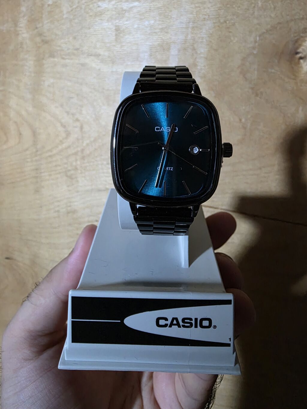 "Casio" kişi qol saatı. Yenidir. Cəmi 20 manata. Qutusu ilə birgədir — Qol saatları, Bakı (2)