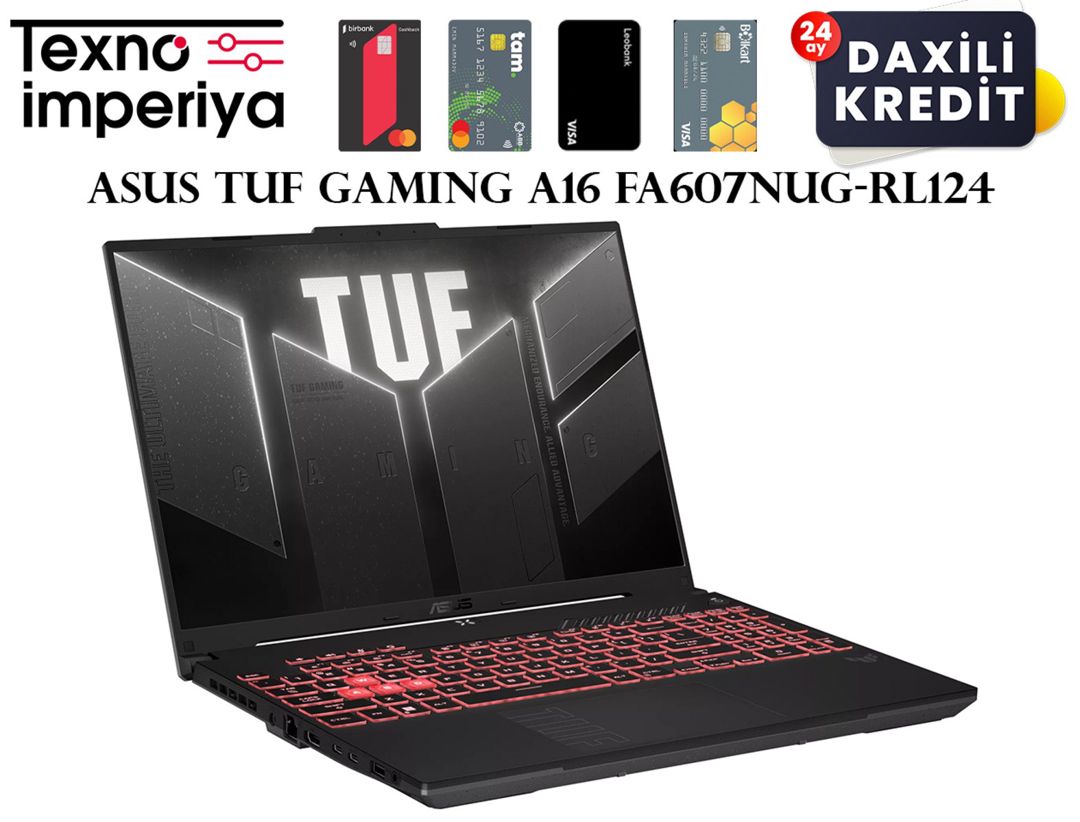 ASUS tuf Gaming A16 FA607NUG-RL124 90NR0MU3-M00C80 — Elektronika, Bakı (3)