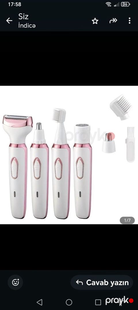 Epilyator Lady shaver