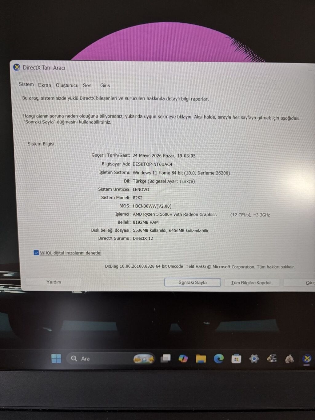 Lenovo oyun/qrafik noutbuku Texniki göstəricilər: - Prosessor: AMD — Lenovo, Bakı (8)