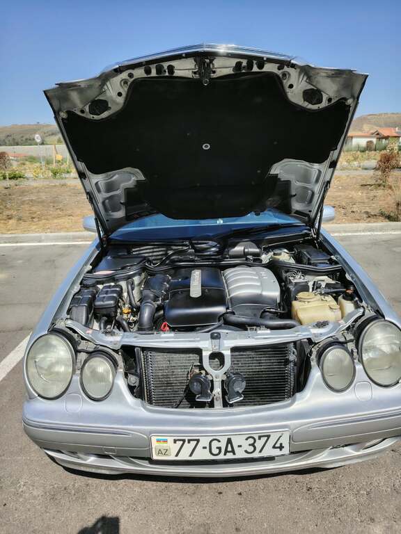 Mercedes E 270, 2.7 L, 2000 il, 456 000 km — Avtomobillər, Bakı (7)