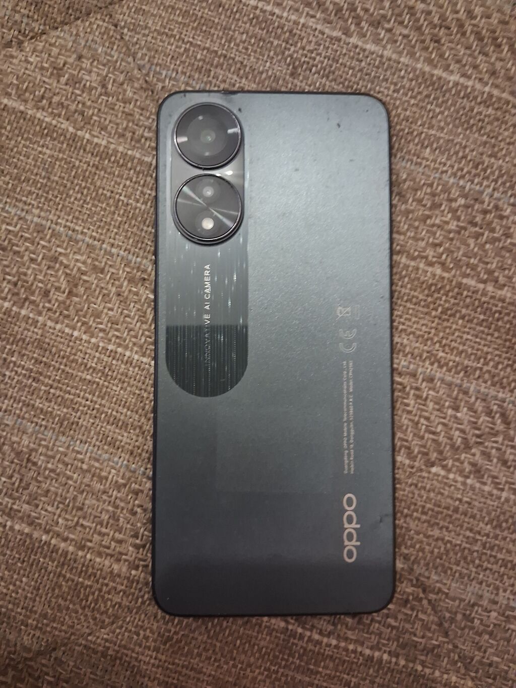 Oppo A78, 256 GB, rəng - Qara, Barmaq izi — OPPO, Sumqayıt (3)
